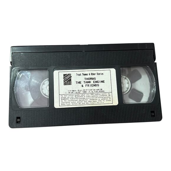 Thomas The Tank Engine VHS Trust Thomas & Other Stories George Carlin Train Rare - Picture 9 of 13